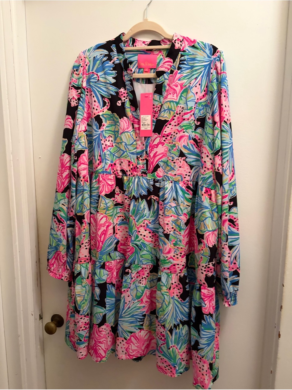 Lilly Pulitzer NWT Winona Jaguar Jungle XL dress
